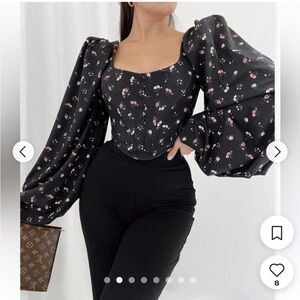 House of CB top with corset front NWOT size xs